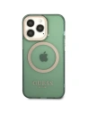 Kup Etui Guess GUHMP13LHTCMA Apple iPhone 13 Pro zöld/khaki kemény tok Arany Keret Áttetsző MagSafe - GUE2223 - {ean13} - Sklep Home Screen