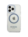 Kup Etui Guess GUHMP13LHTRMB Apple iPhone 13 Pro kék/kék kemény tok Fém keret Magsafe - GUE2227 - {ean13} - Sklep Home Screen