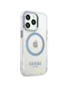 Kup Etui Guess GUHMP13LHTRMB Apple iPhone 13 Pro kék/kék kemény tok Fém keret Magsafe - GUE2227 - {ean13} - Sklep Home Screen