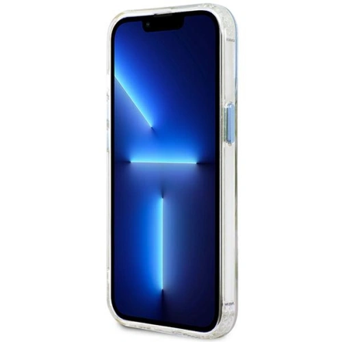 Kup Etui Guess GUHMP13LHTRMB Apple iPhone 13 Pro modrý/blue hard case Metal Outline Magsafe - GUE2227 - {ean13} - Sklep Home Screen