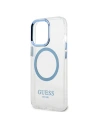 Kup Etui Guess GUHMP13LHTRMB Apple iPhone 13 Pro kék/kék kemény tok Fém keret Magsafe - GUE2227 - {ean13} - Sklep Home Screen