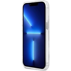Kup Etui Guess GUHMP13LHTRMS Apple iPhone 13 Pro srebrny/silver hard case Metal Outline Magsafe - GUE2229 - {ean13} - Sklep Home Screen