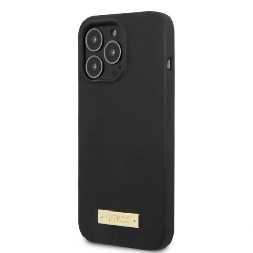 Kup Case Guess GUHMP13LSPLK Apple iPhone 13 Pro schwarz/black Hartschale Silikon Logo-Platte MagSafe - GUE2232 - {ean13} - Sklep Home Screen
