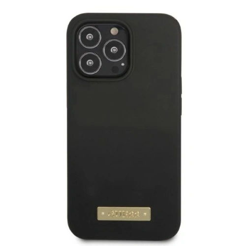 Kup Case Guess GUHMP13LSPLK Apple iPhone 13 Pro schwarz/black Hartschale Silikon Logo-Platte MagSafe - GUE2232 - {ean13} - Sklep Home Screen