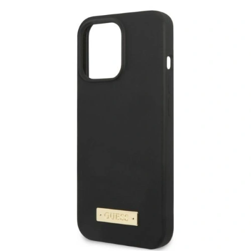 Kup Etui Guess GUHMP13LSPLK Apple iPhone 13 Pro fekete/hard case szilikon logó lemez MagSafe - GUE2232 - {ean13} - Sklep Home Screen