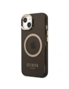 Kup Etui Guess GUHMP13MHTCMK Apple iPhone 13 negru/black hard case Gold Outline Translucent MagSafe - GUE2235 - {ean13} - Sklep Home Screen