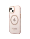 Kup Etui Guess GUHMP13MHTCMP Apple iPhone 13 rozie/pink hard case Gold Outline Translucent MagSafe - GUE2236 - {ean13} - Sklep Home Screen