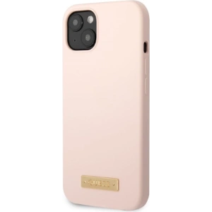 Kup Case Guess GUHMP13SSBPLP Apple iPhone 13 mini rosa/pink Hartschalen-Silikon-Logo-Platte MagSafe - GUE2242 - {ean13} - Sklep Home Screen