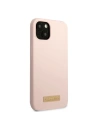 Kup Etui Guess GUHMP13SSBPLP Apple iPhone 13 mini roz/pink hard case Silicone Logo Plate MagSafe - GUE2242 - {ean13} - Sklep Home Screen