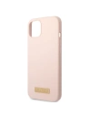 Kup Etui Guess GUHMP13SSBPLP Apple iPhone 13 mini rózsaszín/pink kemény tok Szilikon Logó Plate MagSafe - GUE2242 - {ean13} - Sklep Home Screen