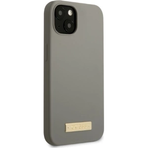 Kup Case Guess GUHMP13SSPLG Apple iPhone 13 mini grau/grey Hartschale Silikon Logo Platte MagSafe - GUE2243 - {ean13} - Sklep Home Screen