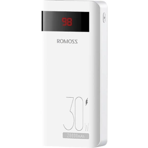 Kup Powerbank Romoss Sense6PS Pro 20000mAh, 30W (weiß) - ROM19 - {ean13} - Sklep Home Screen