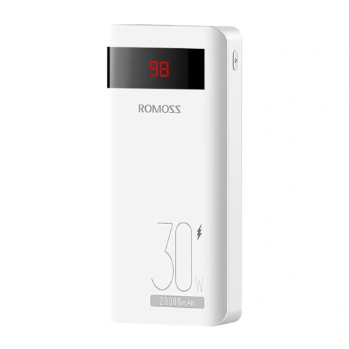Kup Powerbank Romoss Sense6PS Pro 20000mAh, 30W (biały) - ROM19 - {ean13} - Sklep Home Screen