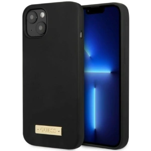 Kup Case Guess GUHMP13SSPLK Apple iPhone 13 mini schwarz/black Hartschale Silikon Logo-Platte MagSafe - GUE2244 - {ean13} - Sklep Home Screen