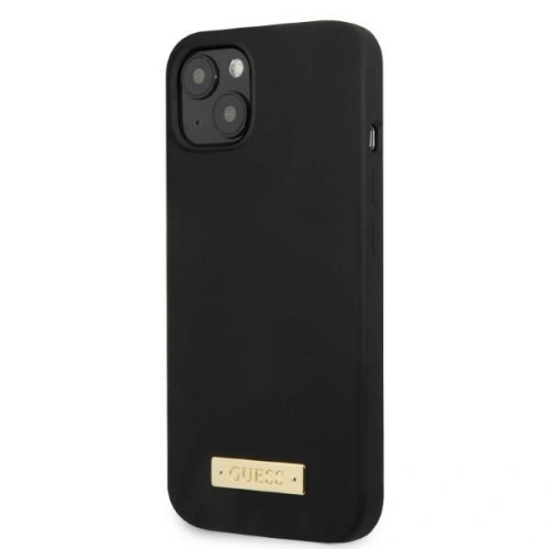 Kup Etui Guess GUHMP13SSPLK Apple iPhone 13 mini negru/black carcasă dură Silicon Placă cu Logo MagSafe - GUE2244 - {ean13} - Sklep Home Screen