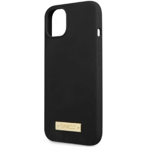 Kup Case Guess GUHMP13SSPLK Apple iPhone 13 mini schwarz/black Hartschale Silikon Logo-Platte MagSafe - GUE2244 - {ean13} - Sklep Home Screen