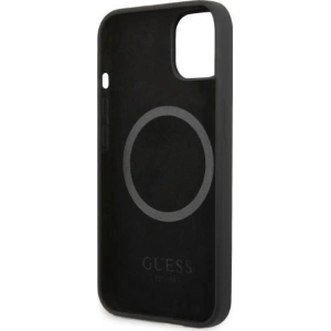 Kup Case Guess GUHMP13SSPLK Apple iPhone 13 mini schwarz/black Hartschale Silikon Logo-Platte MagSafe - GUE2244 - {ean13} - Sklep Home Screen
