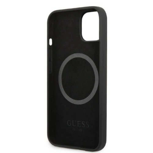 Kup Etui Guess GUHMP13SSPLK Apple iPhone 13 mini černé/black tvrdý kryt Silikonová deska MagSafe - GUE2244 - {ean13} - Sklep Home Screen