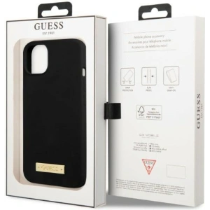 Kup Case Guess GUHMP13SSPLK Apple iPhone 13 mini schwarz/black Hartschale Silikon Logo-Platte MagSafe - GUE2244 - {ean13} - Sklep Home Screen