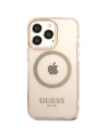 Kup Etui Guess GUHMP13XHTCMP Apple iPhone 13 Pro Max růžový/pink hard case Gold Outline Translucent MagSafe - GUE2248 - {ean13} - Sklep Home Screen