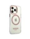 Kup Etui Guess GUHMP13XHTRMP Apple iPhone 13 Pro Max růžový/pink hard case Metal Outline Magsafe - GUE2250 - {ean13} - Sklep Home Screen