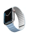 Kup Pasek UNIQ Revix Apple Watch 4/5/6/7/SE/8/9/Ultra 44/45/49mm Reversibil Magnetic alb-albastru/white-blue - UNIQ818 - {ean13} - Sklep Home Screen