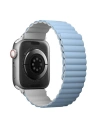 Kup Pasek UNIQ Revix Apple Watch 4/5/6/7/SE/8/9/Ultra 44/45/49mm Reversibil Magnetic alb-albastru/white-blue - UNIQ818 - {ean13} - Sklep Home Screen