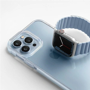Kup UNIQ Revix Apple Watch 4/5/6/7/SE/8/9/Ultra 44/45/49mm Wendbar Magnetic weiß-blau/white-blue - UNIQ818 - {ean13} - Sklep Home Screen