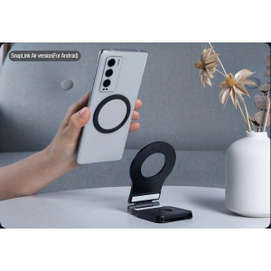 Kup Uniwersalny uchwyt Nillkin Snapflex Magnetic Mount MagSafe + adapter Snaplink czarny - NLK758 - {ean13} - Sklep Home Screen