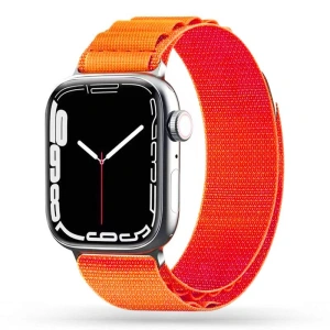 Kup Tech-Protect Nylon Pro Strap Apple Watch 4/5/6/7/SE/8/9/Ultra 44/45/49mm Orange - THP1466 - {ean13} - Sklep Home Screen