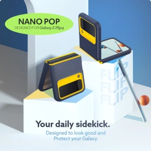 Kup Etui Caseology Nano Pop Samsung Galaxy Z Flip 4 Blueberry Navy - CSL83 - {ean13} - Sklep Home Screen