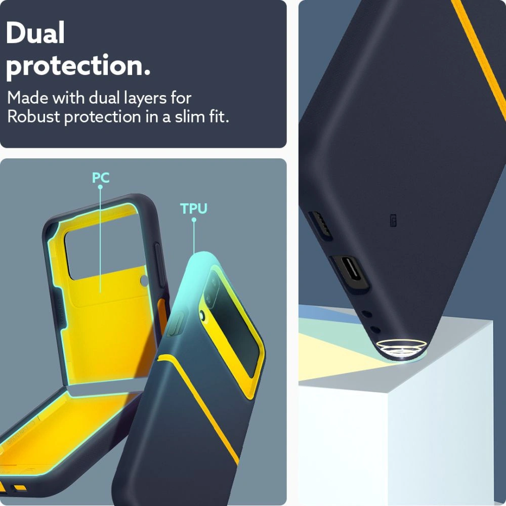 Etui Caseology Nano Pop Samsung Galaxy Z Flip 4 Blueberry Navy