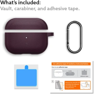 Kup Etui Caseology Vault Apple AirPods Pro 1 Burgundy - CSL86 - {ean13} - Sklep Home Screen