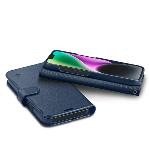 Kup Etui Spigen Wallet S Apple iPhone 14 Klasszikus Kék - SPN2563 - {ean13} - Sklep Home Screen