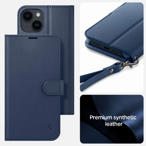 Kup Etui Spigen Wallet S Apple iPhone 14 Klasszikus Kék - SPN2563 - {ean13} - Sklep Home Screen