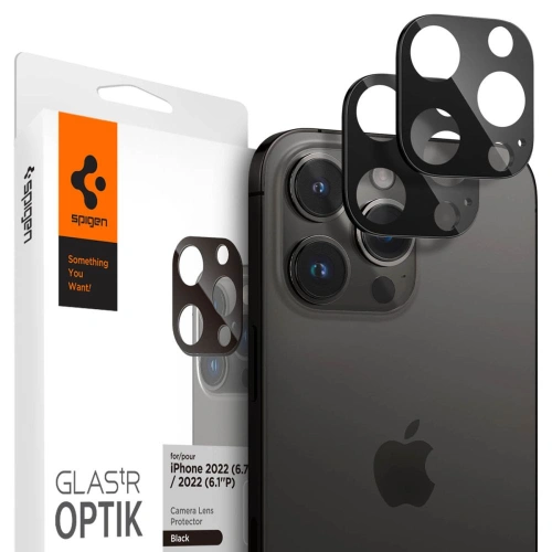 Buy Spigen Optik.tr Camera Protector Apple iPhone 14 Pro/14 Pro Max Black [2 PACK] - SPN2564 - {ean13} - Home Screen Store Europe