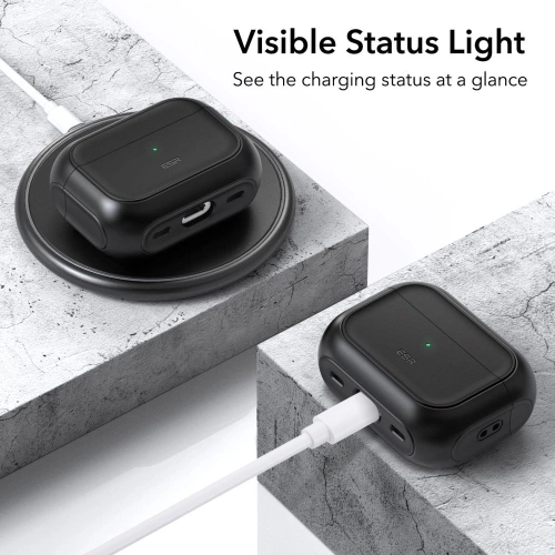 Kup Case ESR Orbit Halolock MagSafe für Apple AirPods Pro 2/1 Schwarz - ESR620 - {ean13} - Sklep Home Screen