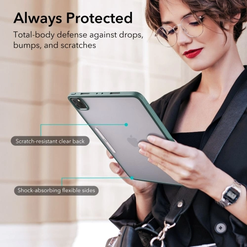 Kup Case ESR Ascend Hybrid Apple iPad Pro 12.9 2021/2022 (5. und 6. Generation) Waldgrün - ESR622 - {ean13} - Sklep Home Screen