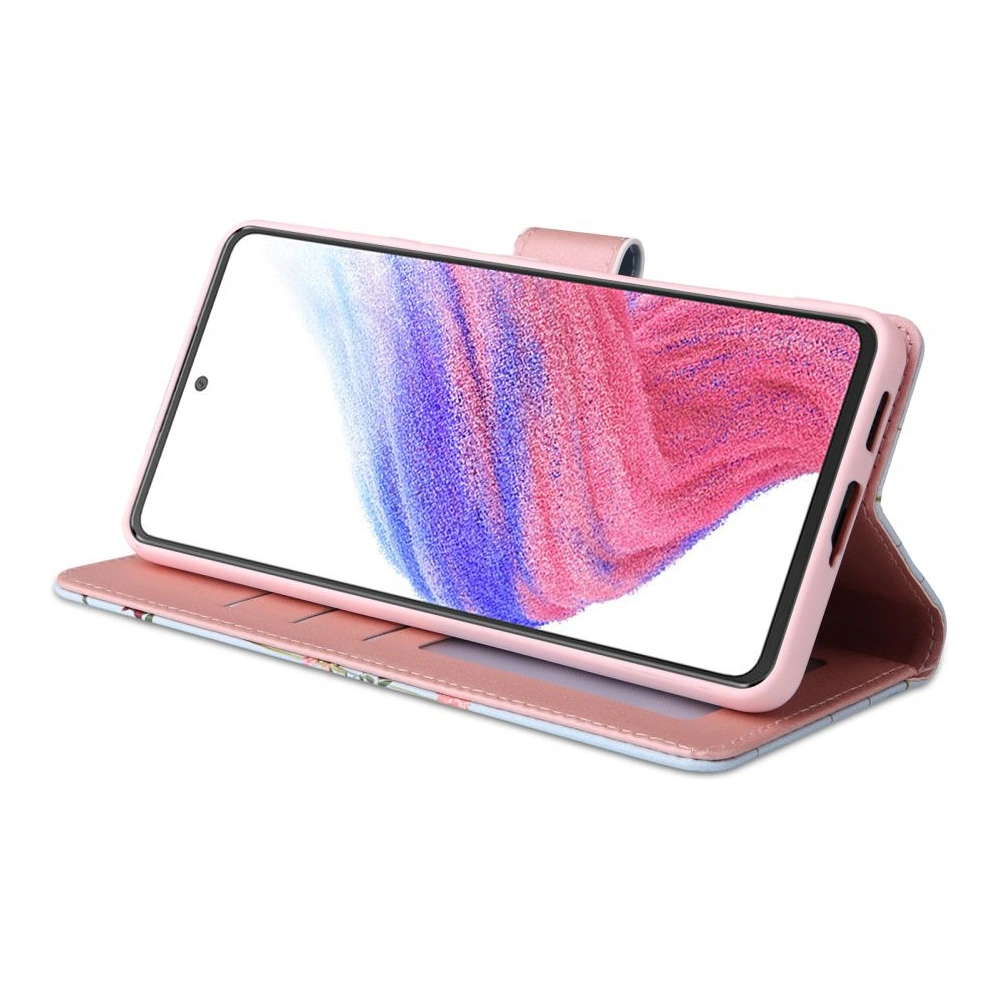 Etui Tech-Protect Wallet Samsung Galaxy A53 5G Garden Pink