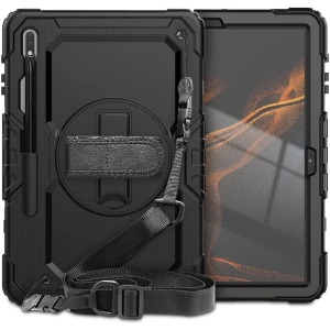 Kup Etui Tech-Protect Solid360 Samsung Galaxy Tab S8+ Plus/S7+ Plus/S7 FE 12.4 Fekete - THP1474 - {ean13} - Sklep Home Screen