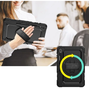 Kup Etui Tech-Protect Solid360 Samsung Galaxy Tab S8+ Plus/S7+ Plus/S7 FE 12.4 Fekete - THP1474 - {ean13} - Sklep Home Screen