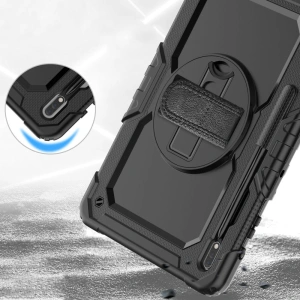 Etui Tech-Protect Solid360 Samsung Galaxy Tab S8+ Plus/S7+ Plus/S7 FE 12.4 Černá