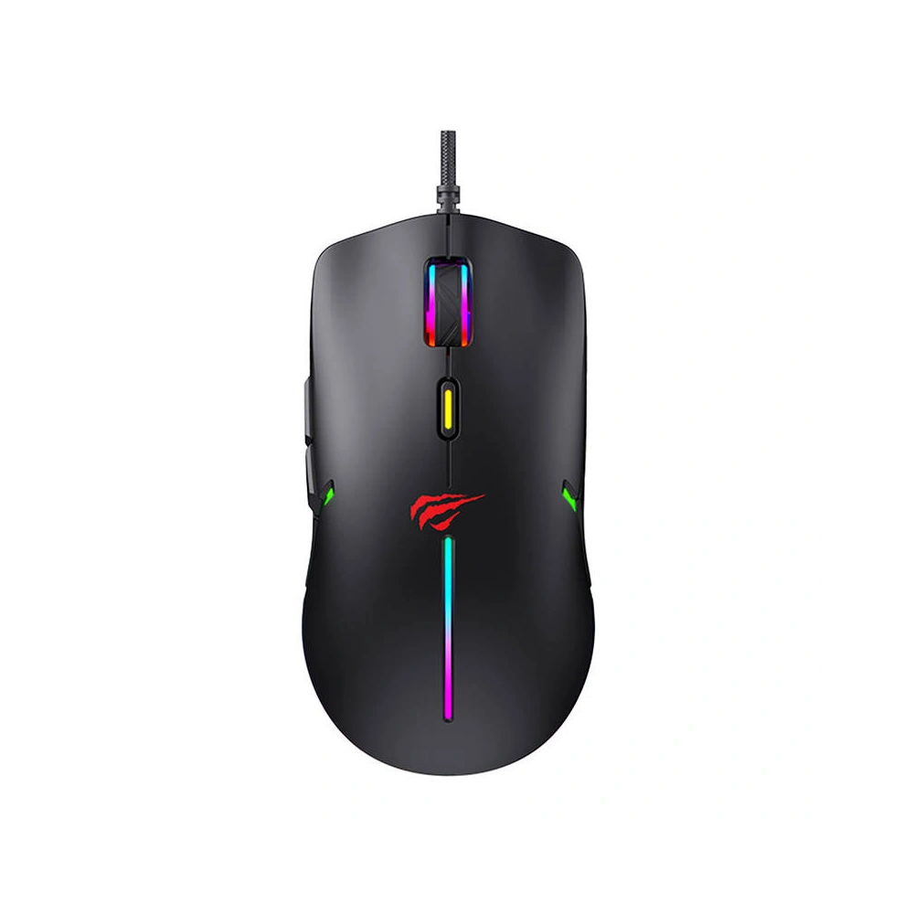 Bezprzewodowa mysz gamingowa Havit MS1031 RGB 800-7200 DPI