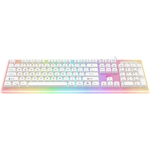 Kup Mechaniczna klawiatura gamingowa Havit KB876L RGB (biała) - HVT199 - {ean13} - Sklep Home Screen