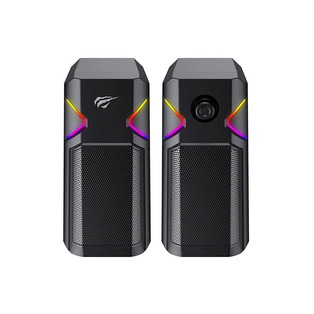 Głośniki komputerowe Havit SK205 2.0 RGB (czarne)