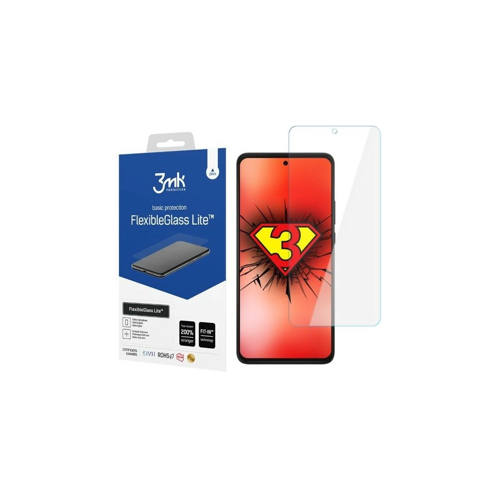 Szkło hybrydowe 3MK FlexibleGlass Lite Motorola Edge 2022