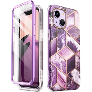 Kup Etui Supcase Cosmo Apple iPhone 14 Plus / 15 Plus Marble Purple - SPC313 - {ean13} - Sklep Home Screen