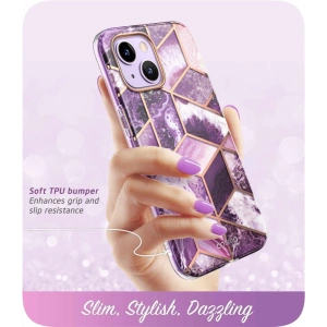 Kup Etui Supcase Cosmo Apple iPhone 14 Plus / 15 Plus Marble Purple - SPC313 - {ean13} - Sklep Home Screen