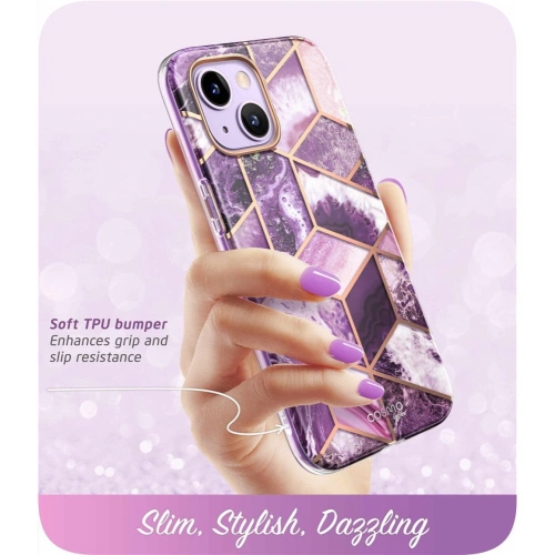 Kup Case Supcase Cosmo Apple iPhone 14 Plus / 15 Plus Marmor Lila - SPC313 - {ean13} - Sklep Home Screen
