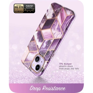 Kup Etui Supcase Cosmo Apple iPhone 14 Plus / 15 Plus Marble Purple - SPC313 - {ean13} - Sklep Home Screen